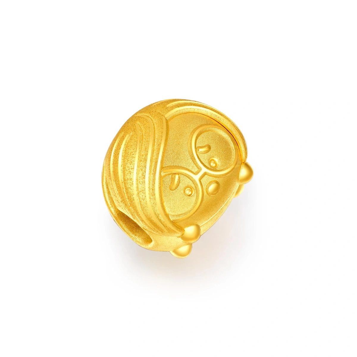 Sadness 999 Gold charm