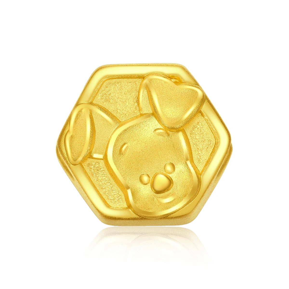 小熊維尼999足金工藝精品串飾