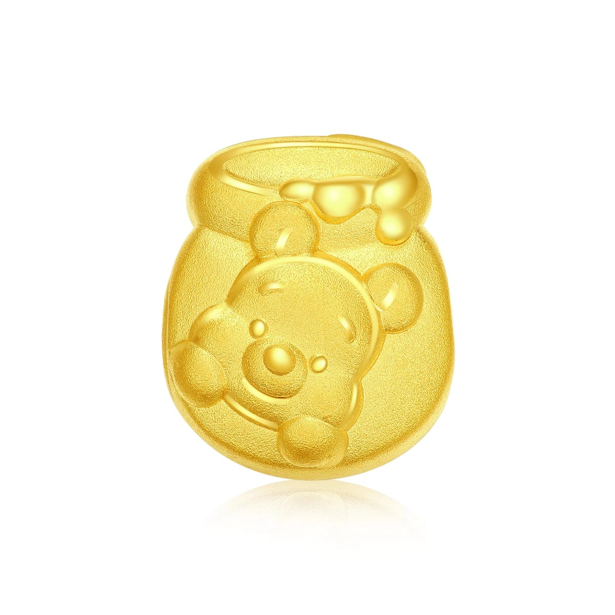 蜜糖樽小熊維尼999足金工藝精品串飾
