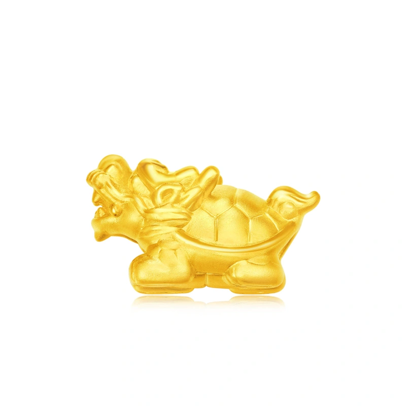 999 Gold charm