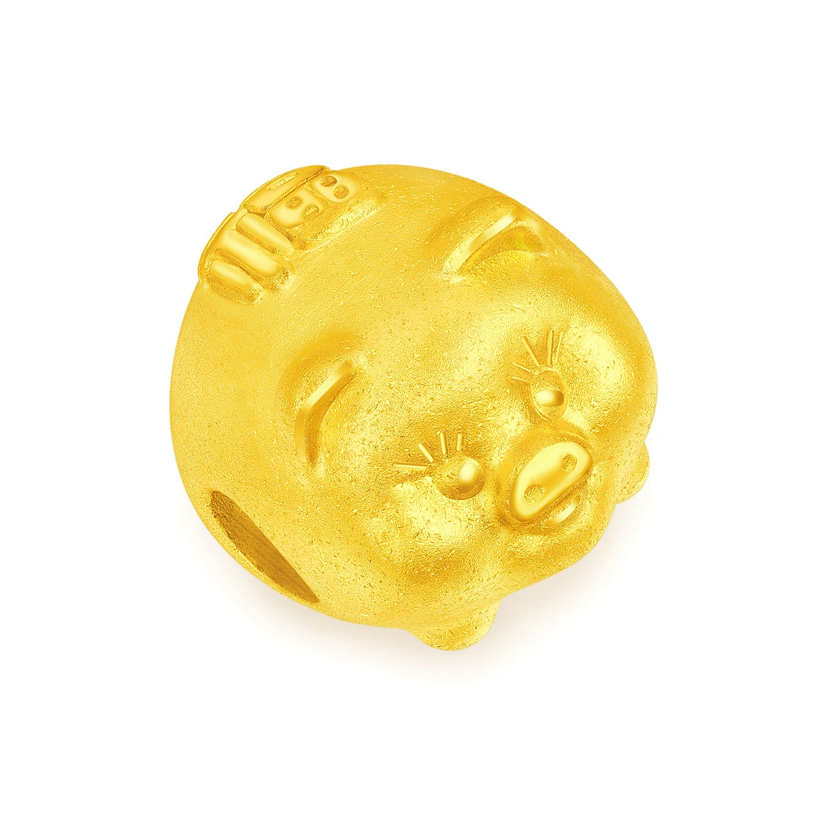 999 Gold charm