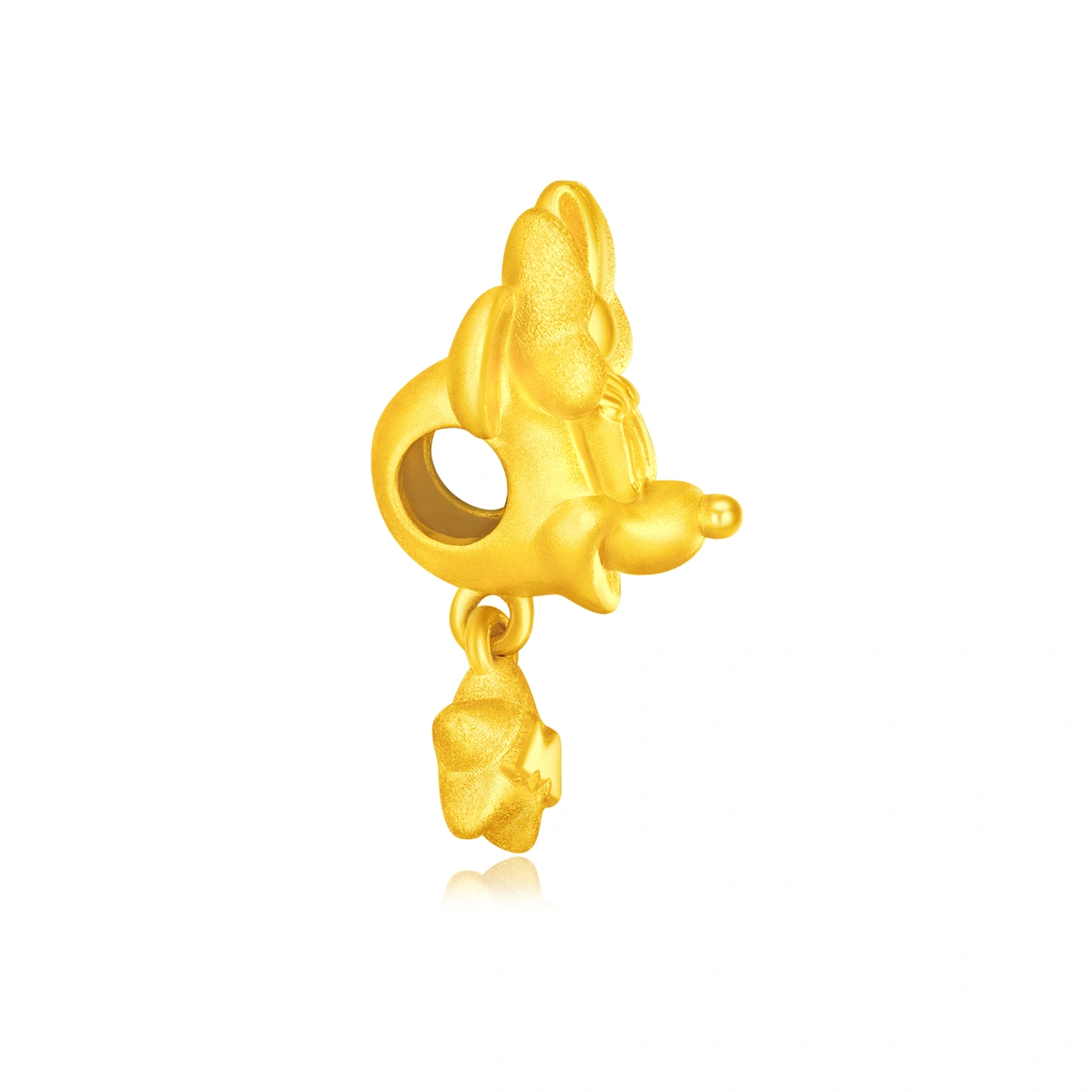 Minnie Mouse 999 Gold charm