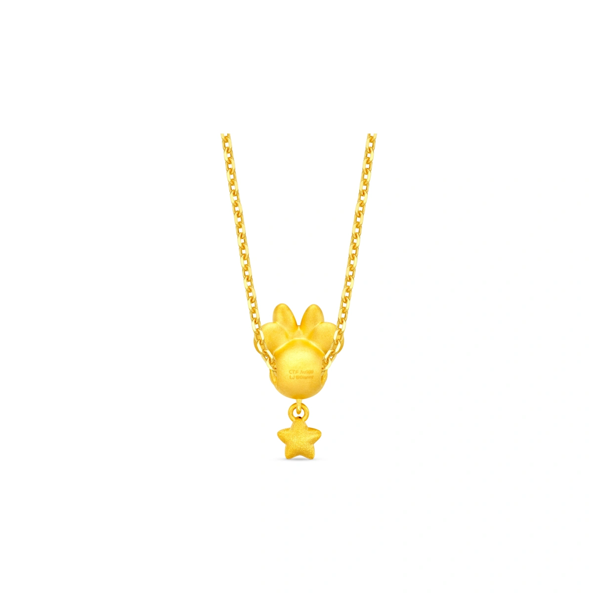 Minnie Mouse 999 Gold charm