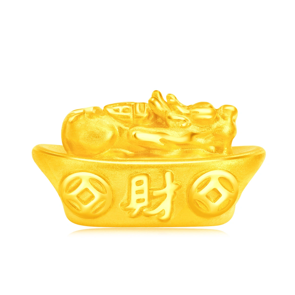 999 Gold charm (Small)