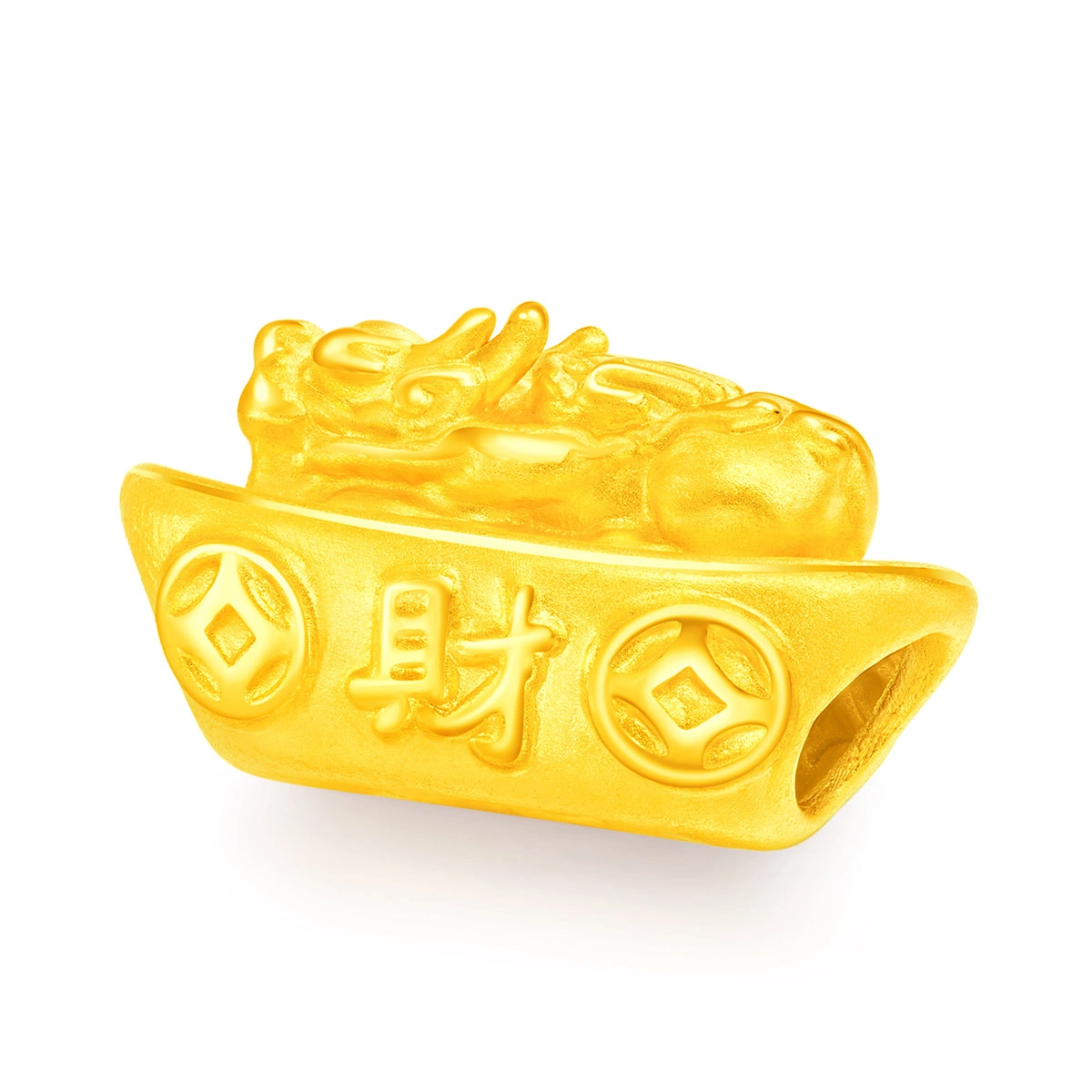 999 Gold charm (Small)