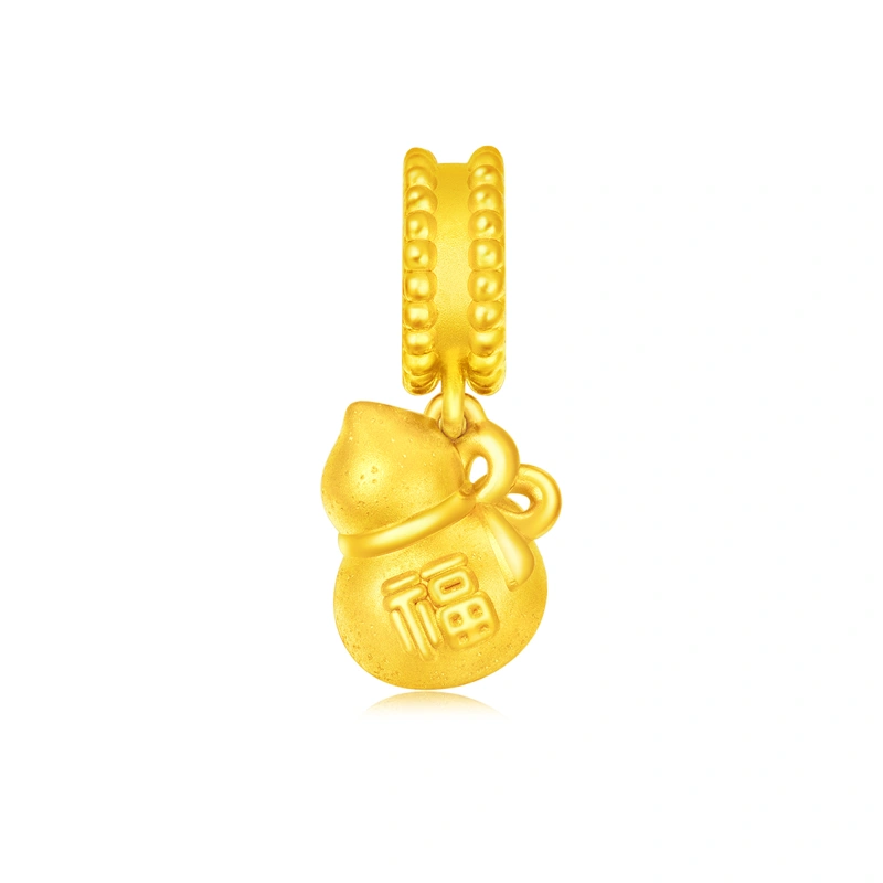 葫蘆999足金工藝精品串飾