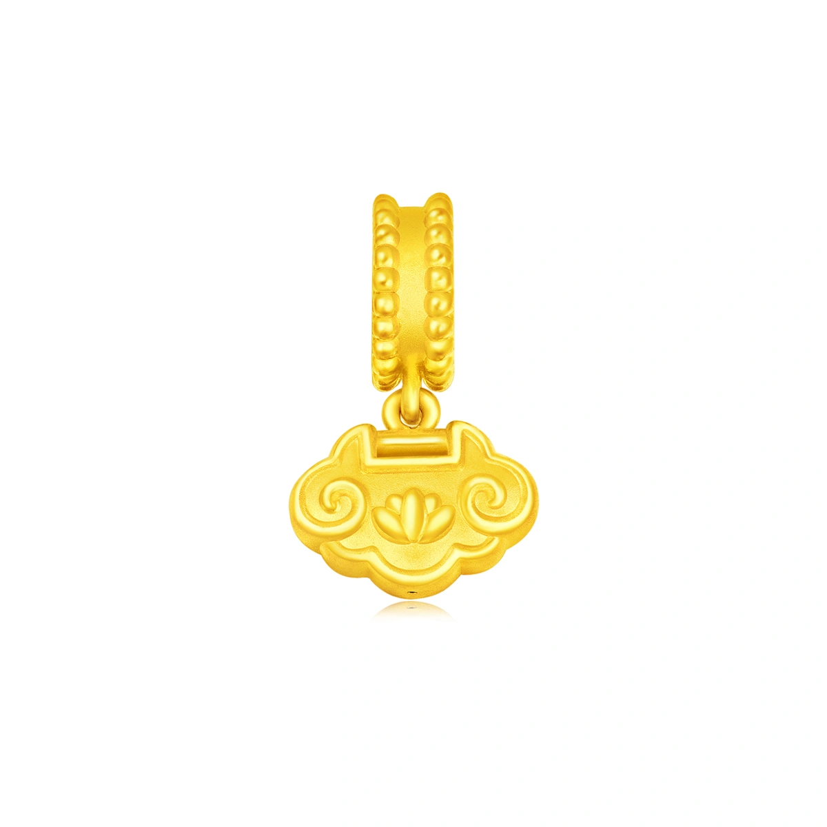 999 Gold charm