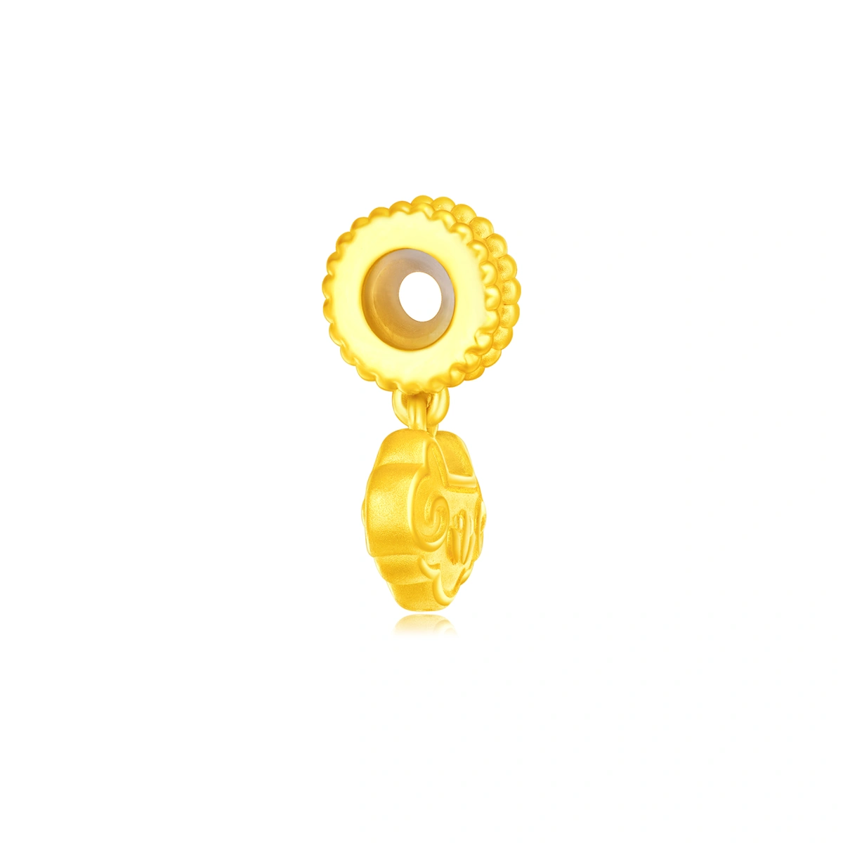 999 Gold charm