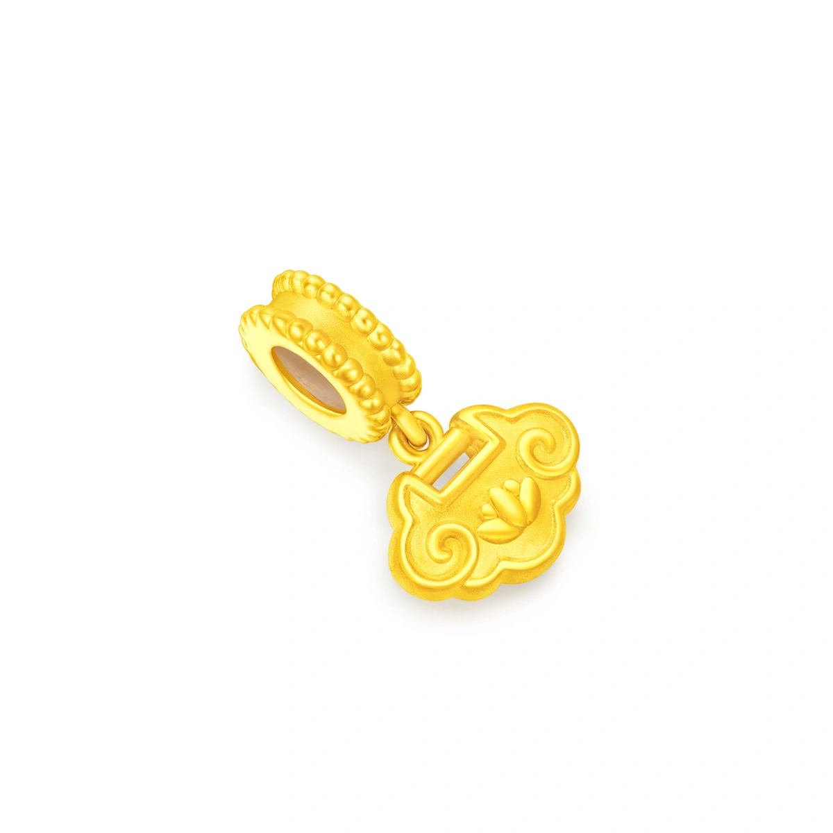 999 Gold charm