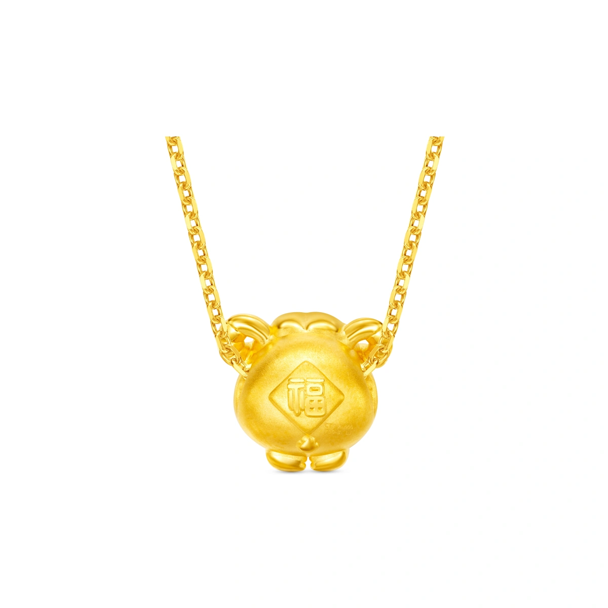 999 Gold charm