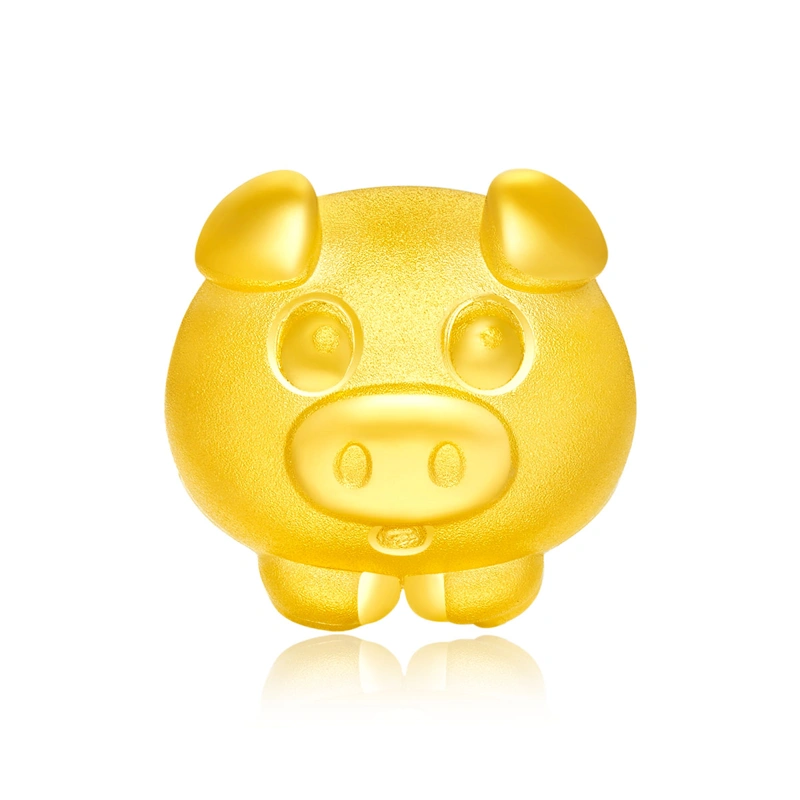999 Gold charm