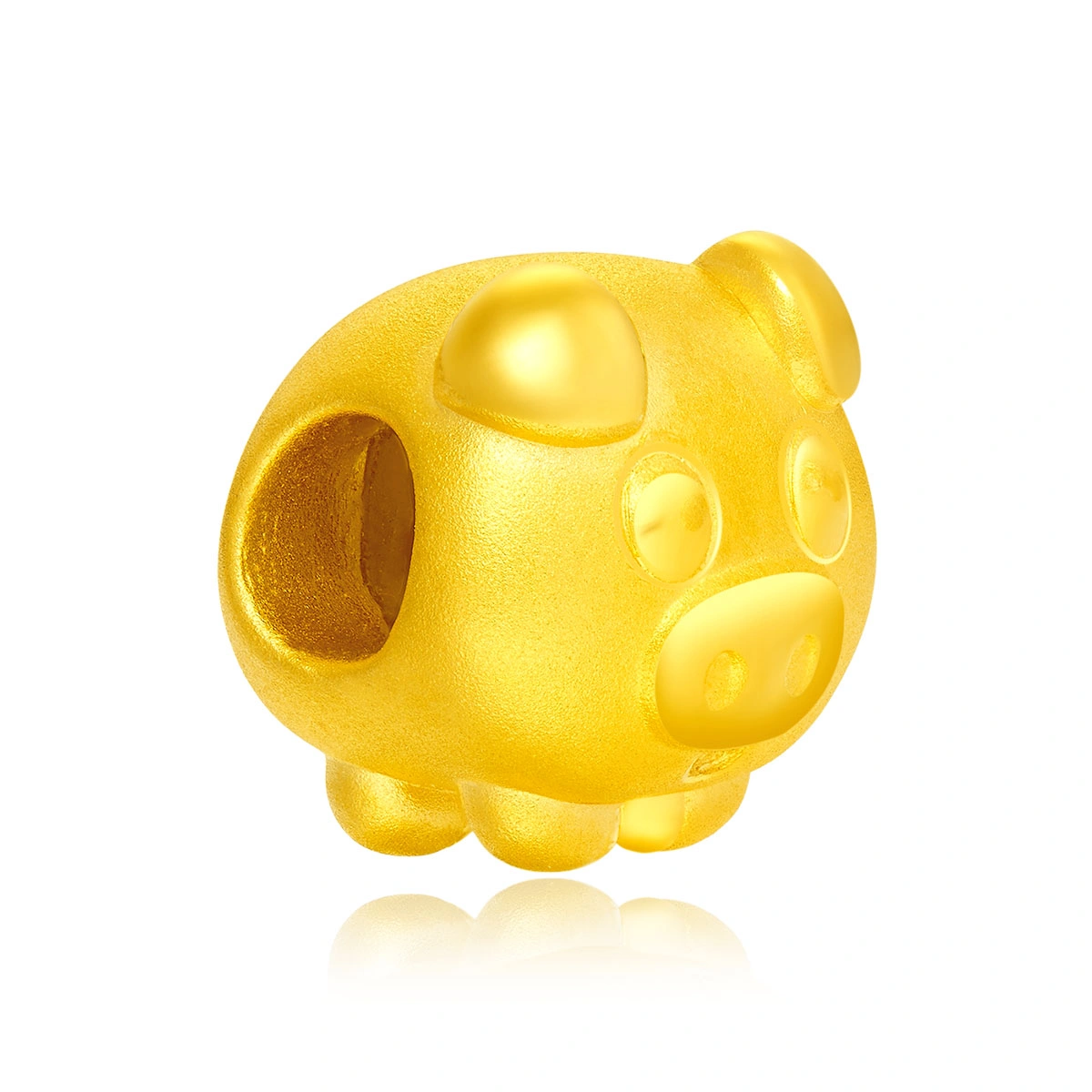 999 Gold charm