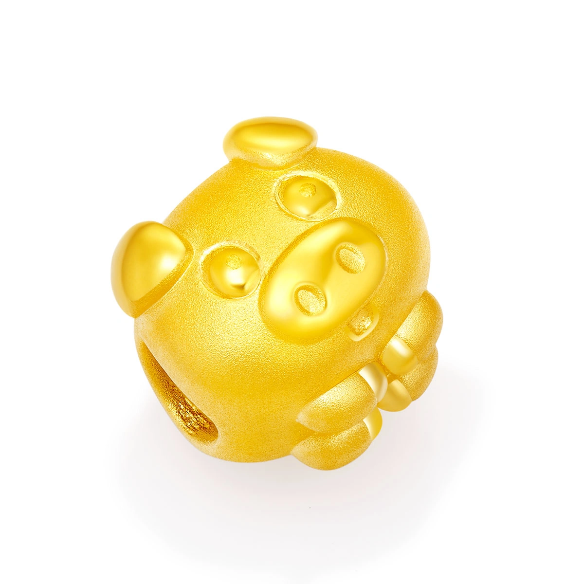 999 Gold charm