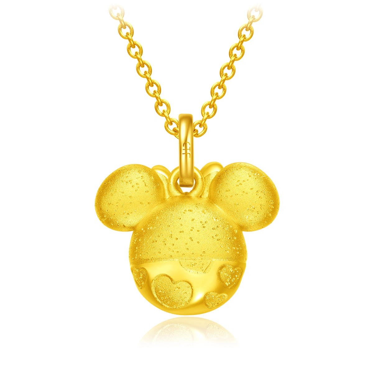 Minnie Mouse 999 Gold pendant
