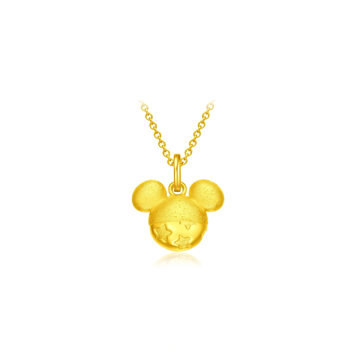 Mickey Mouse 999 Gold pendant