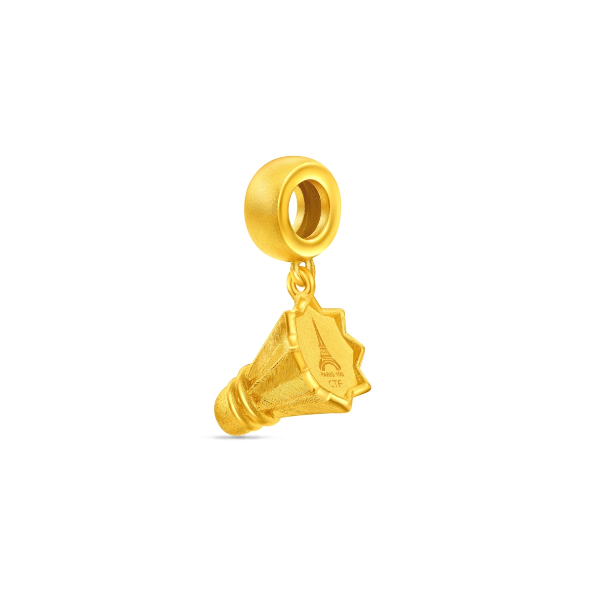Shuttlecock 999 Gold charm