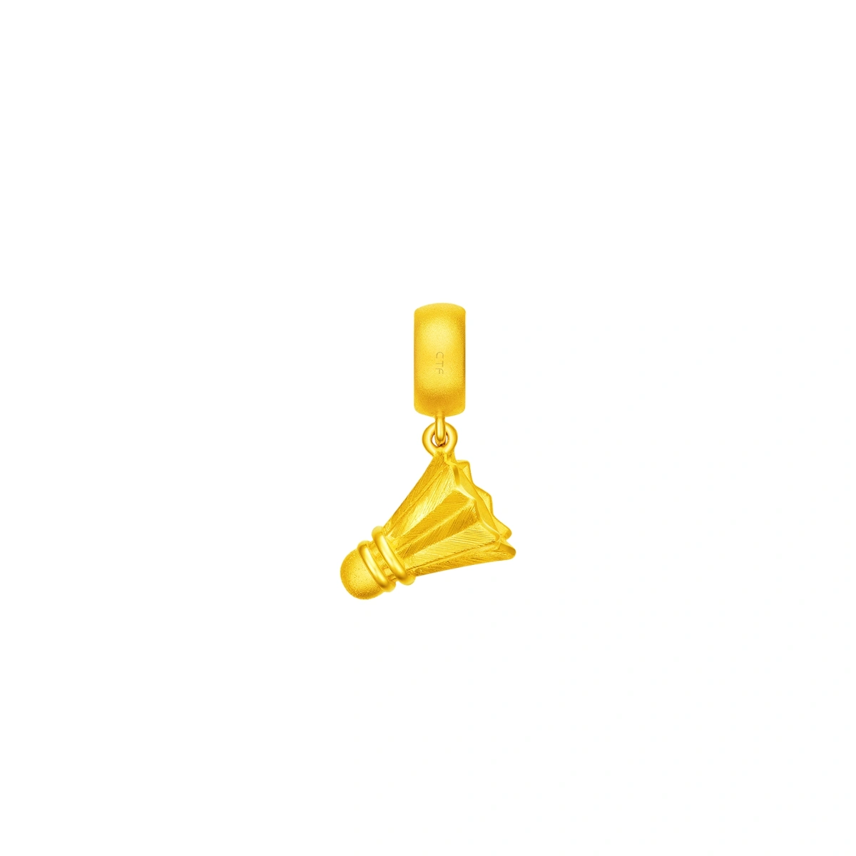 Shuttlecock 999 Gold charm