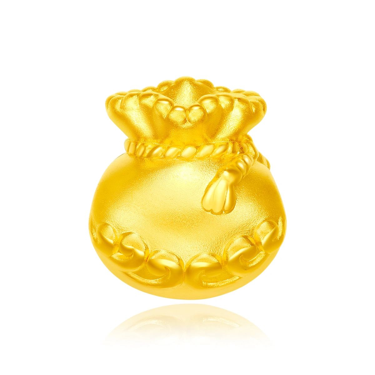 999 Gold charm