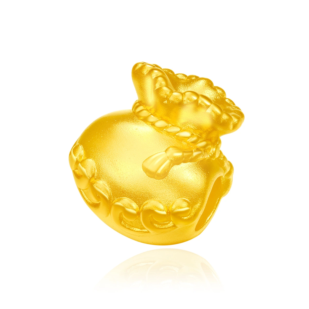 999 Gold charm