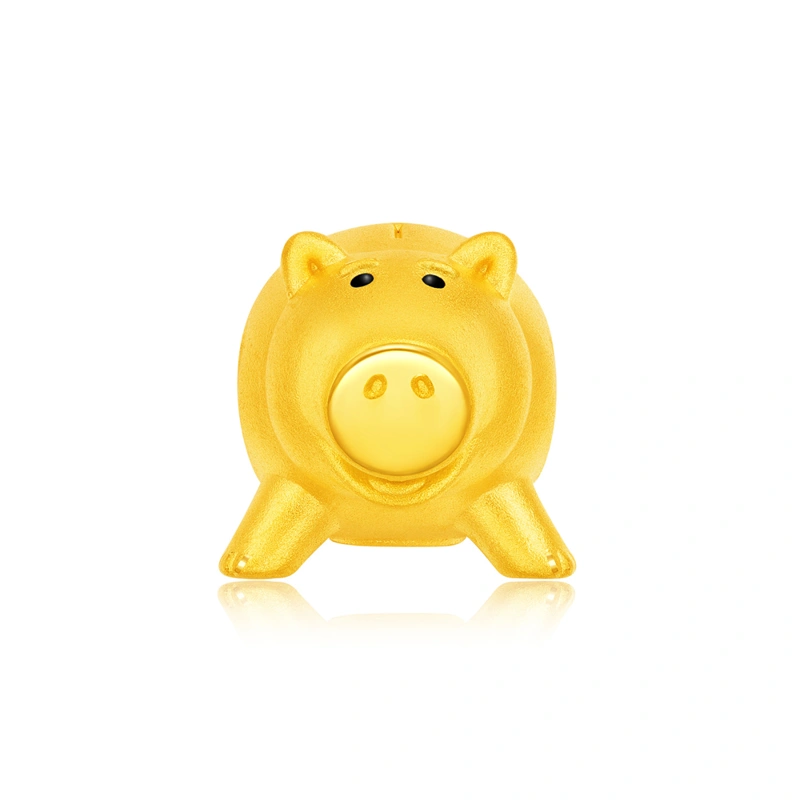 火腿999足金工藝精品串飾