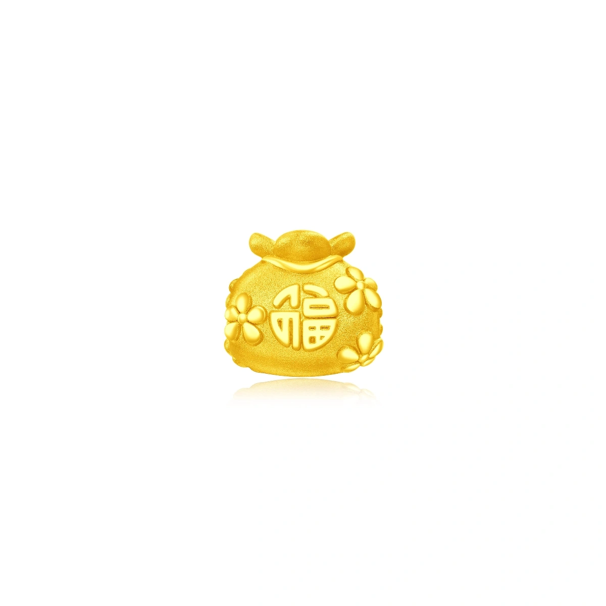 999 Gold charm
