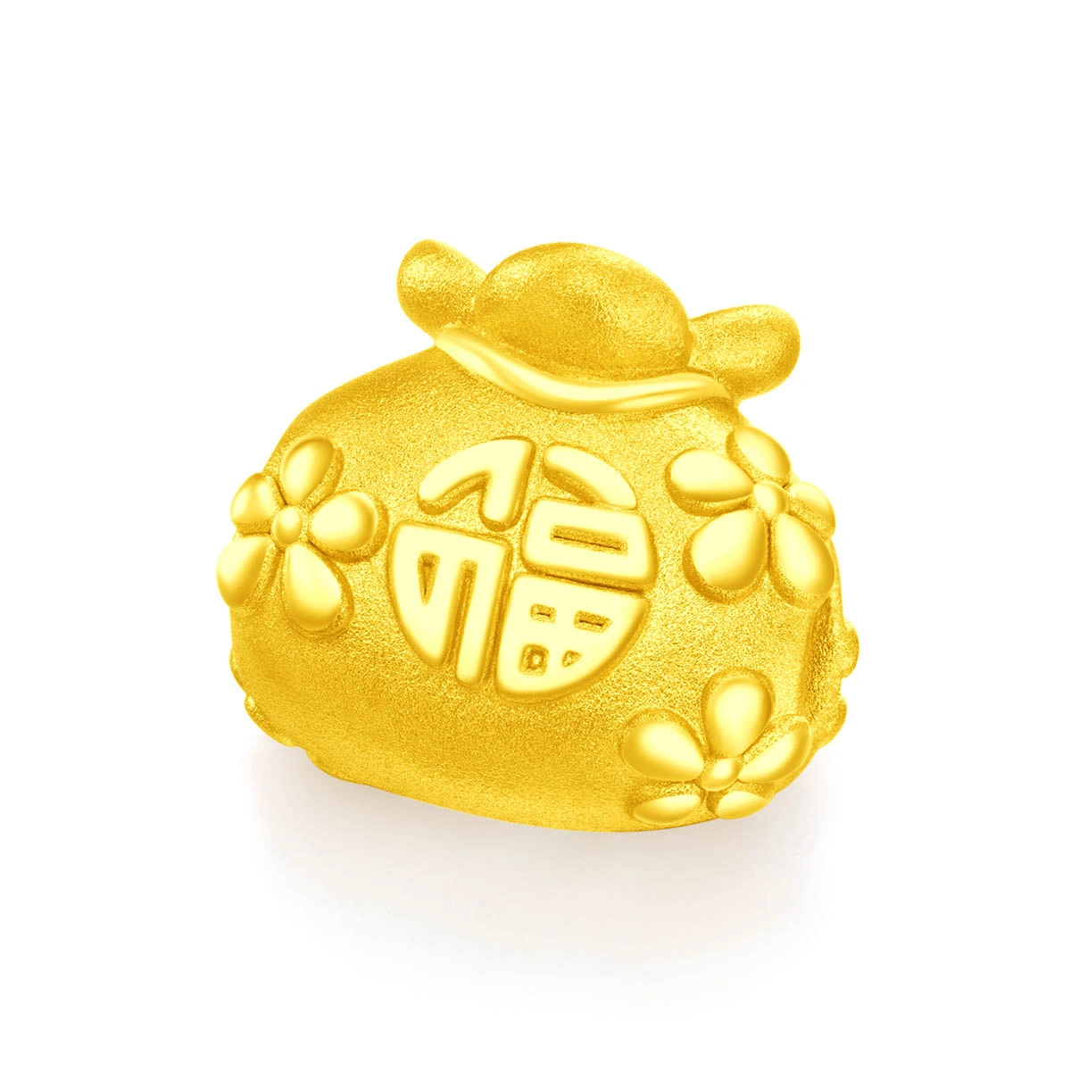 999 Gold charm
