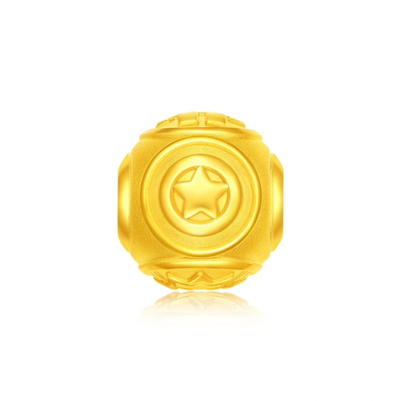 The Avengers 999 Gold charm