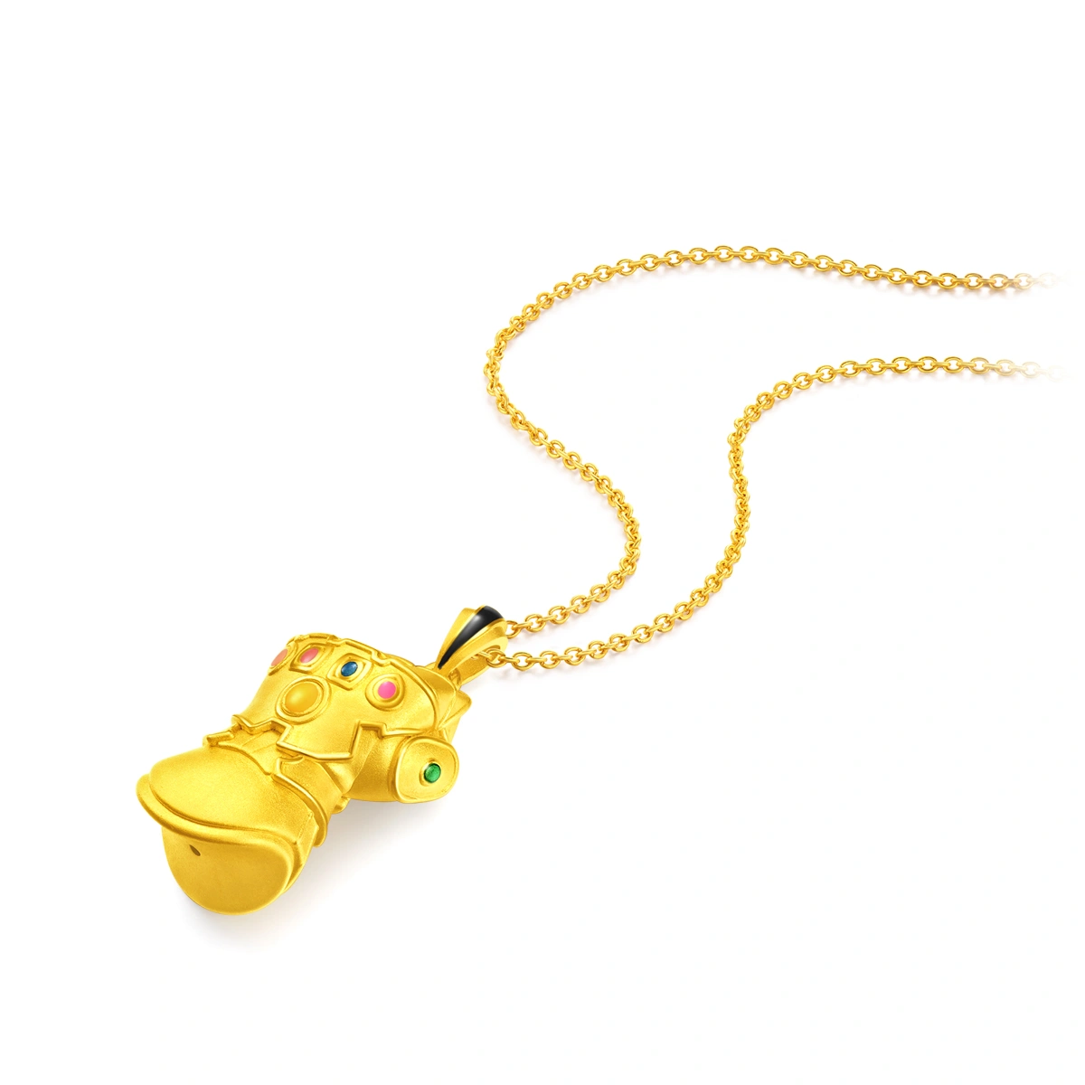 無限手套999足金工藝精品吊墜