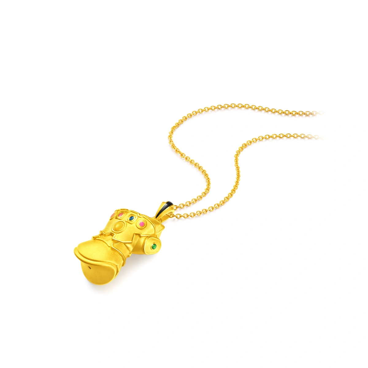 Infinity Gauntlet 999 Gold pendant