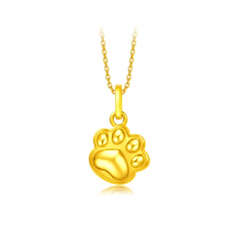 999 Gold pendant