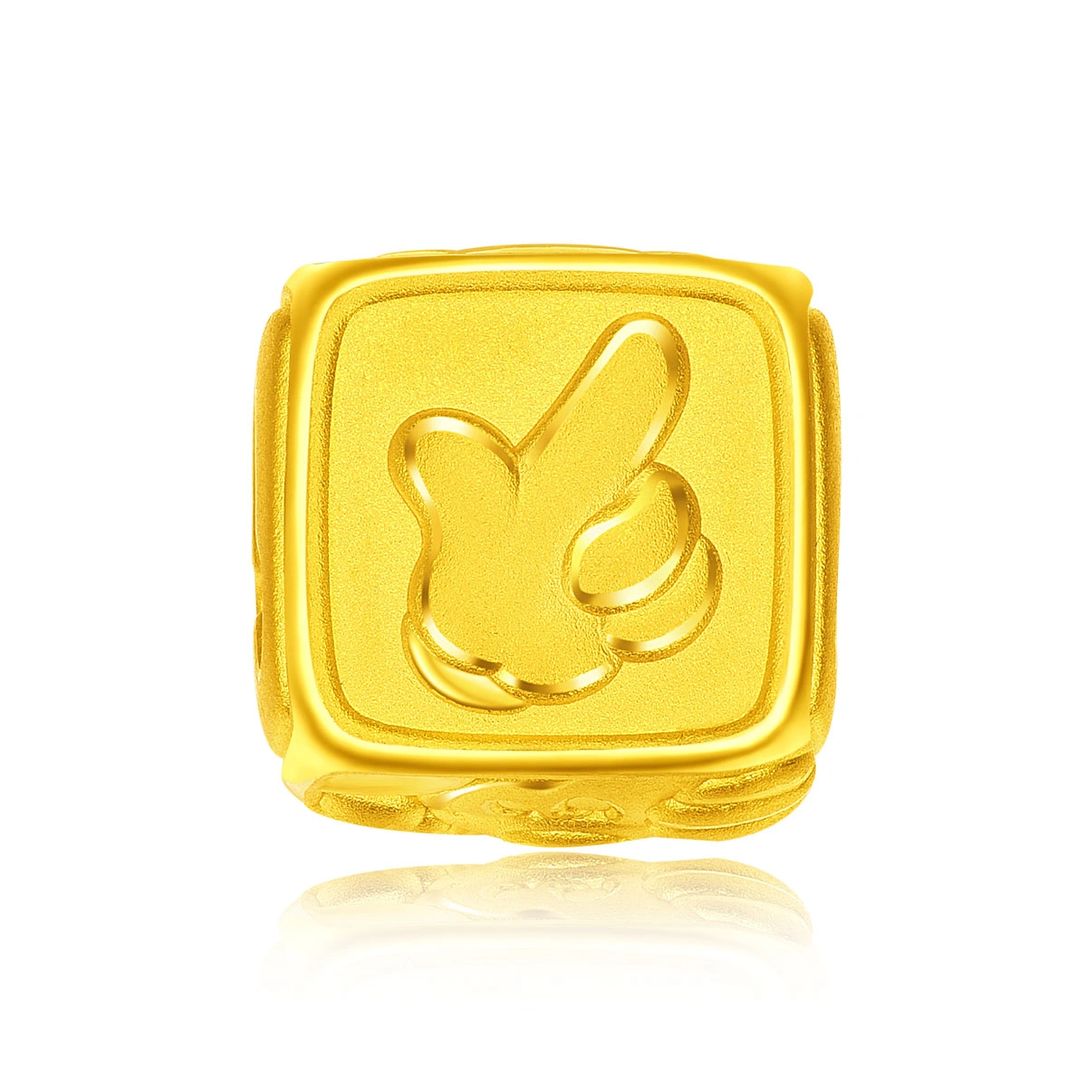Mickey Mouse 999 Gold charm