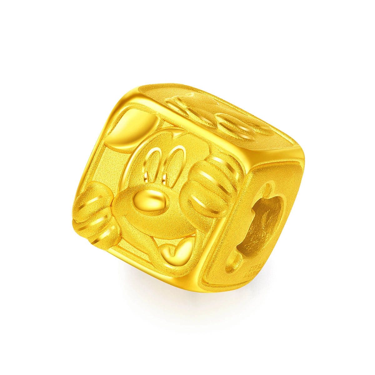 Mickey Mouse 999 Gold charm