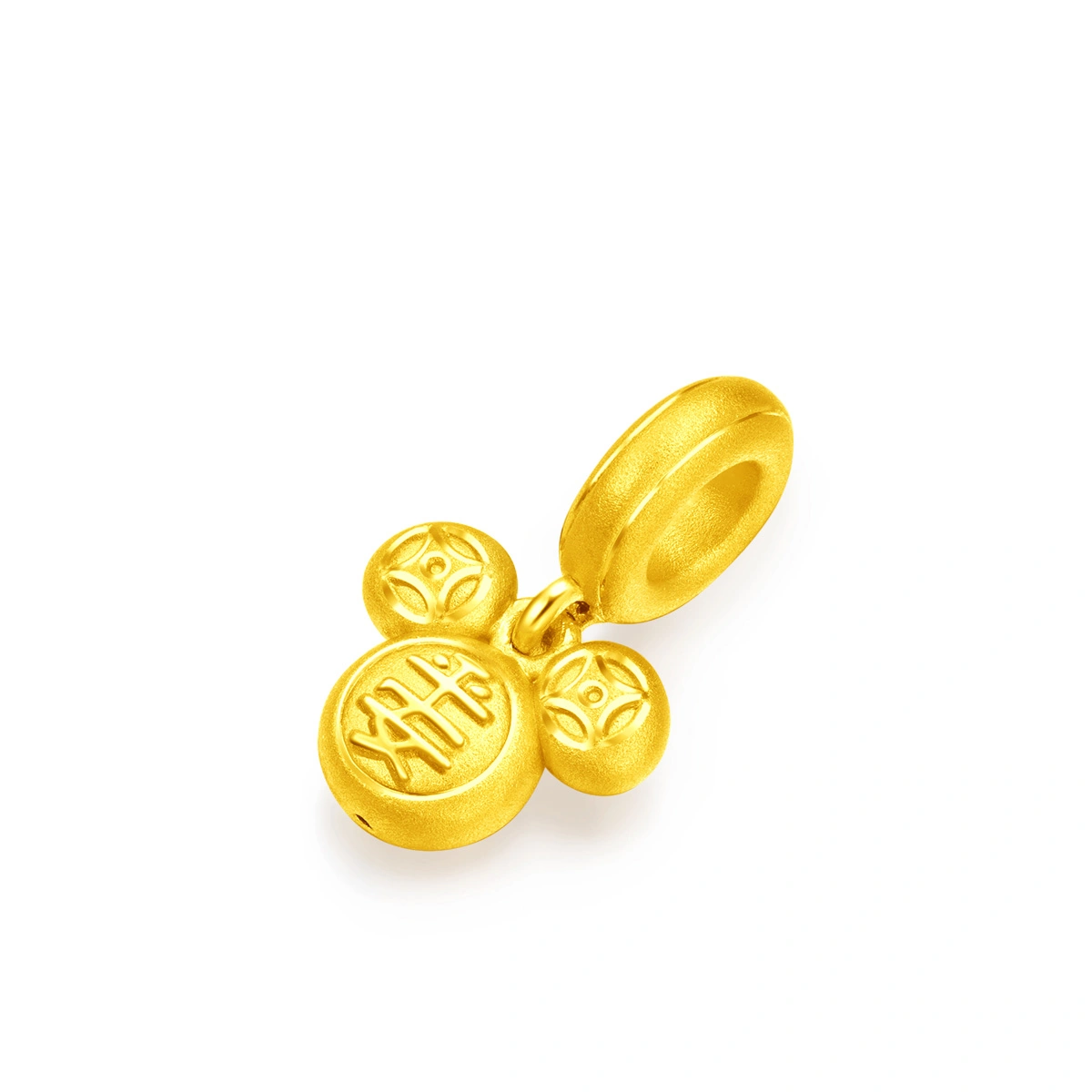 Mickey Mouse 999 Gold charm