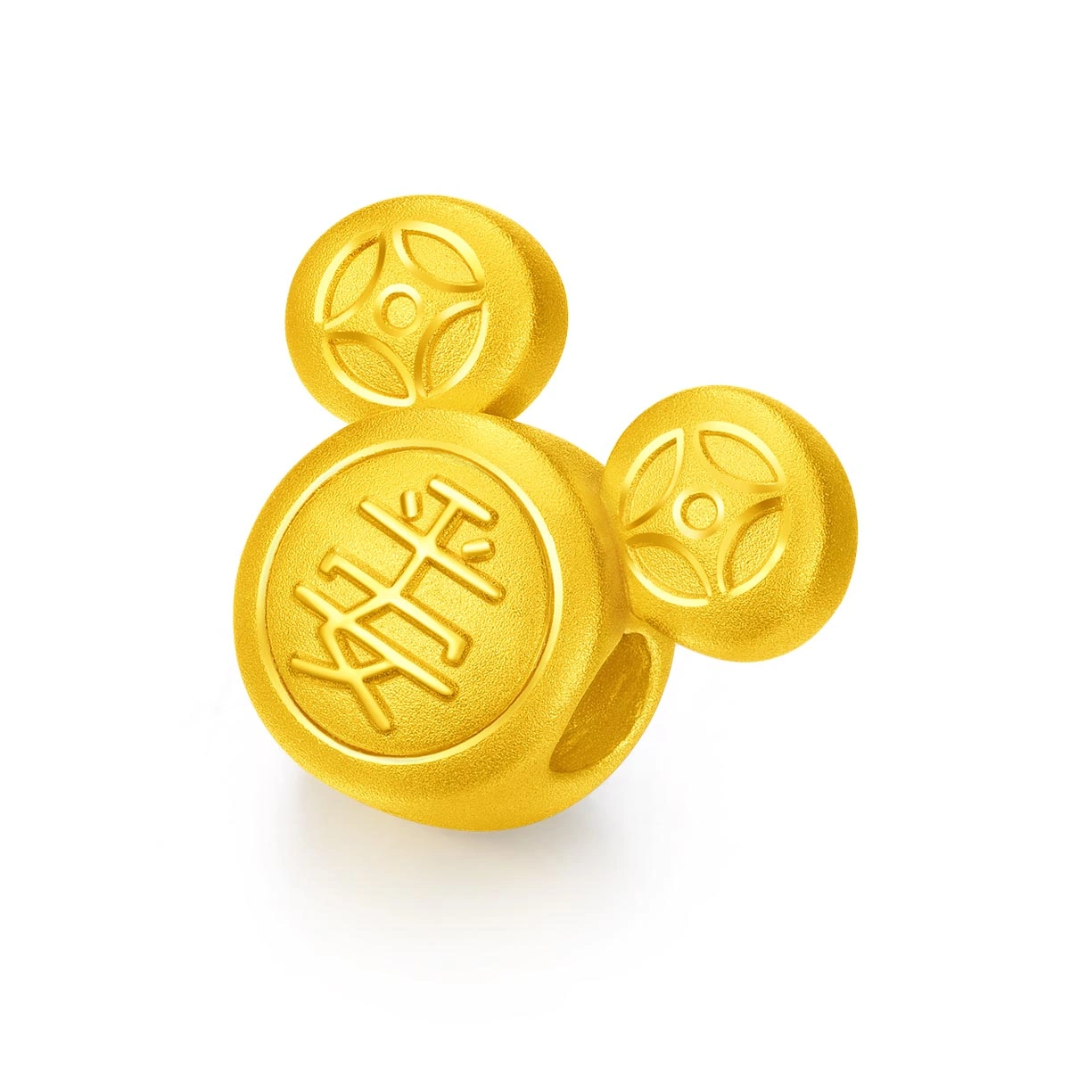 Mickey Mouse 999 Gold charm