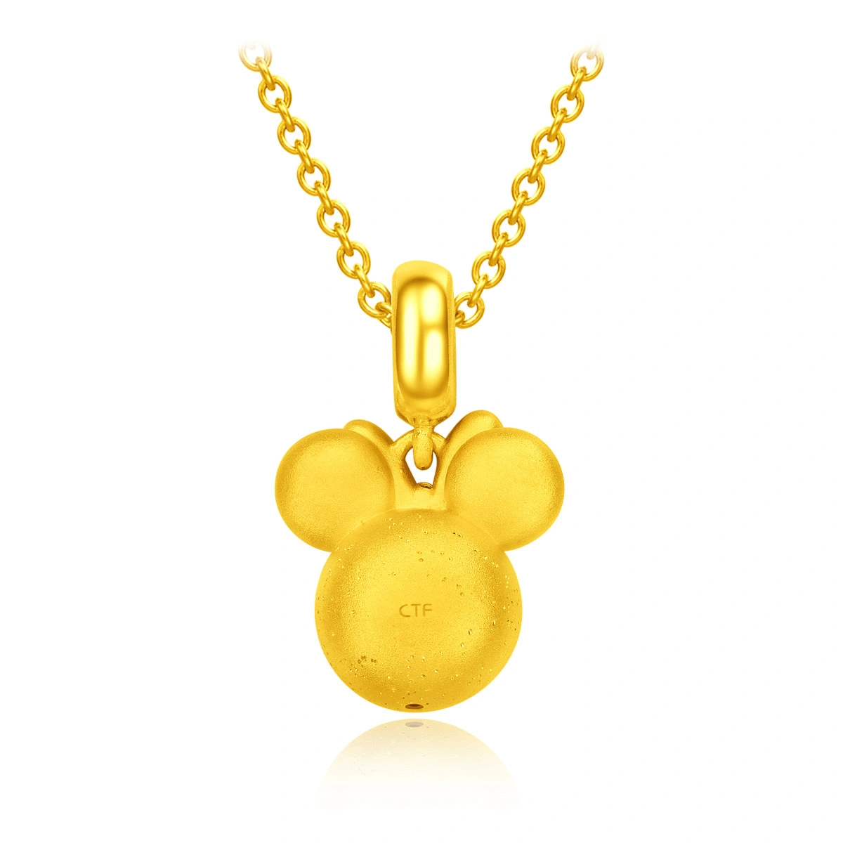 Minnie Mouse 999 Gold charm