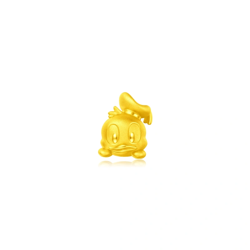 唐老鴨999足金工藝精品串飾