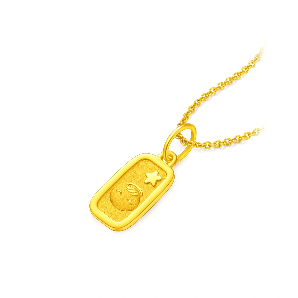 999.9 Gold charm