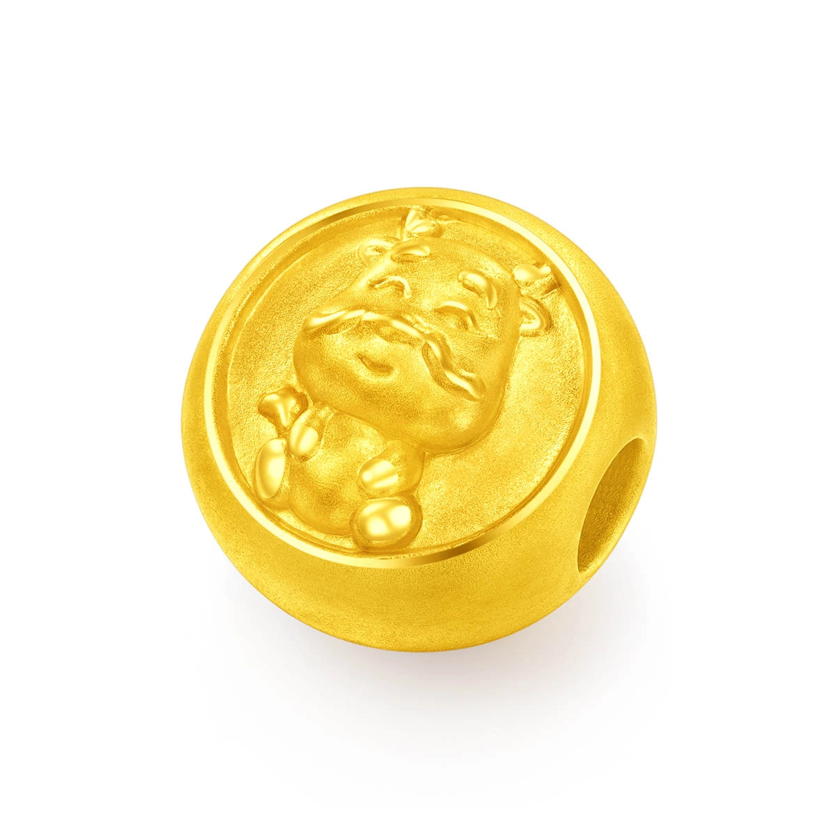 Year of the Dragon 999 Gold charm