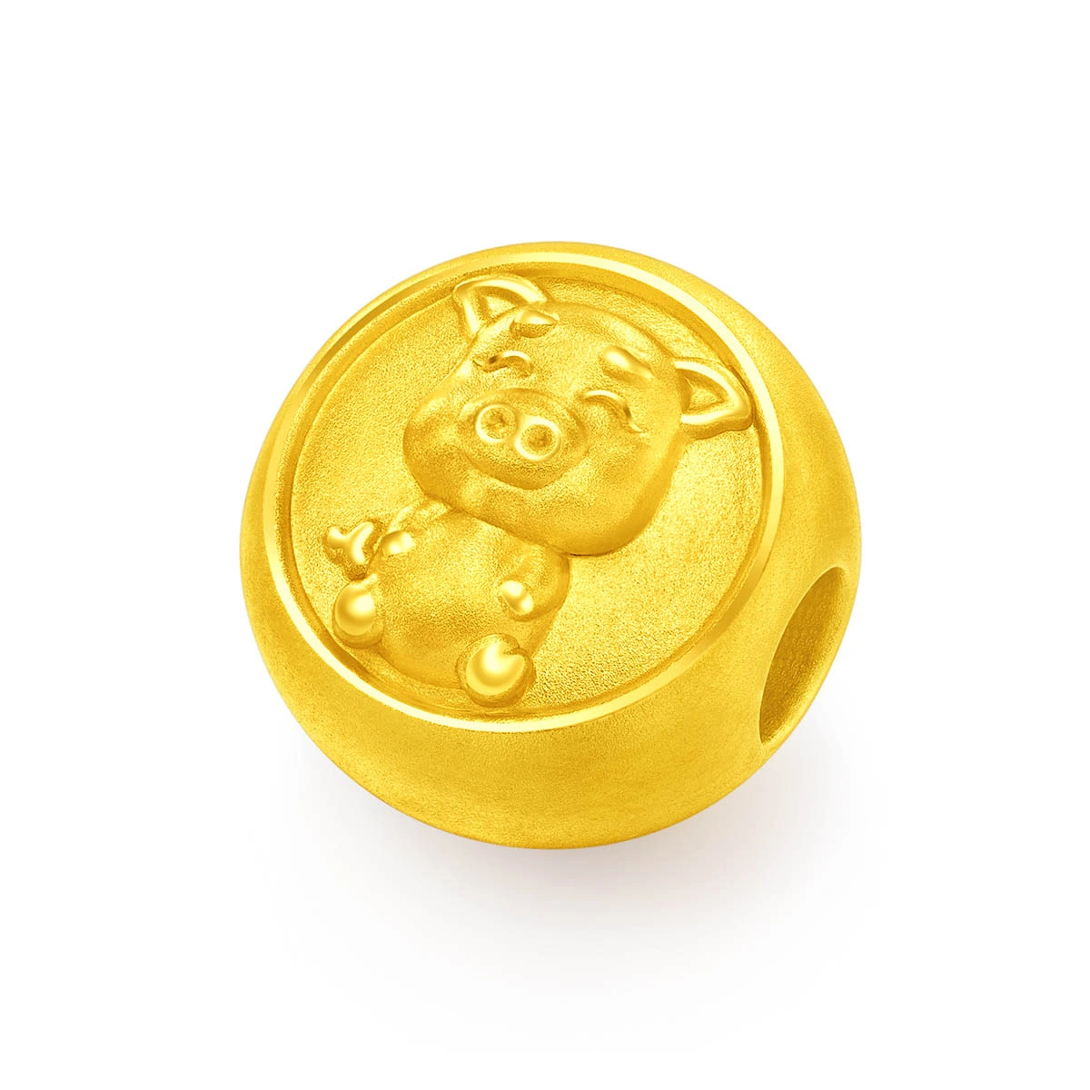 豬年生肖999足金工藝精品串飾