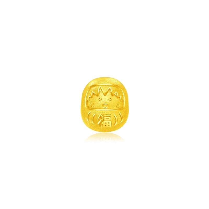 999 Gold charm