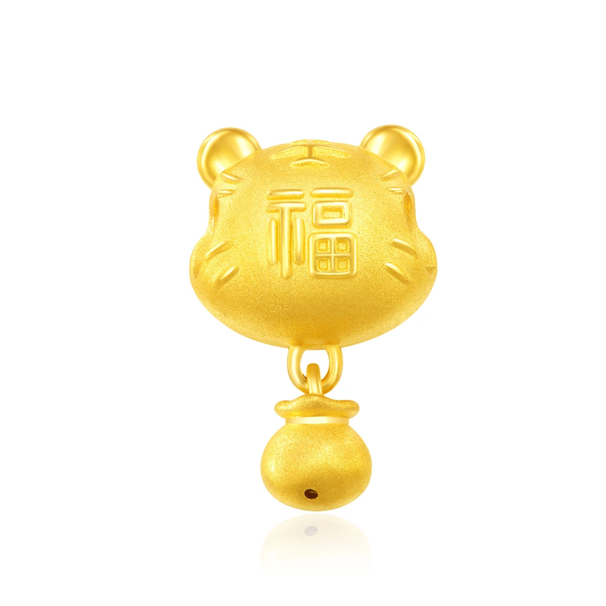 999 Gold charm