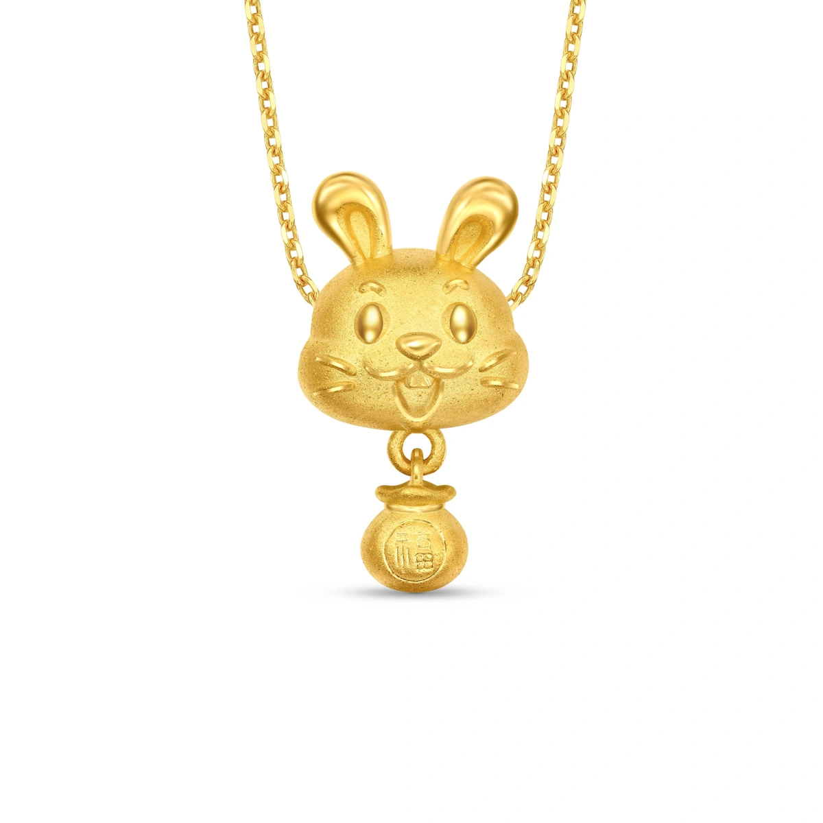999 Gold charm