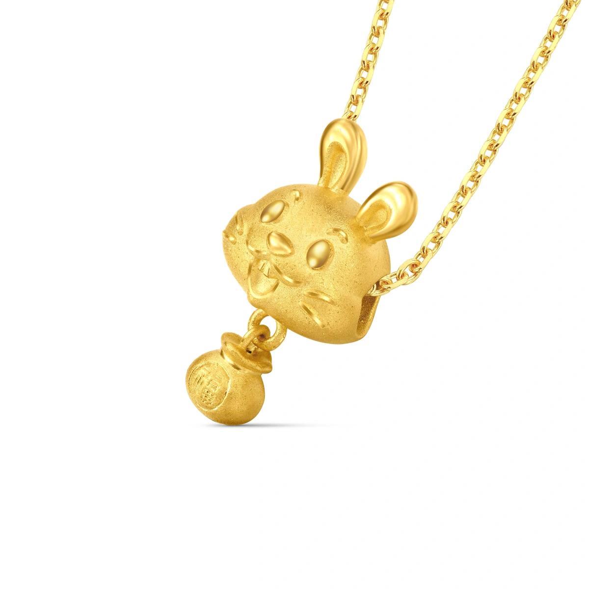 999 Gold charm