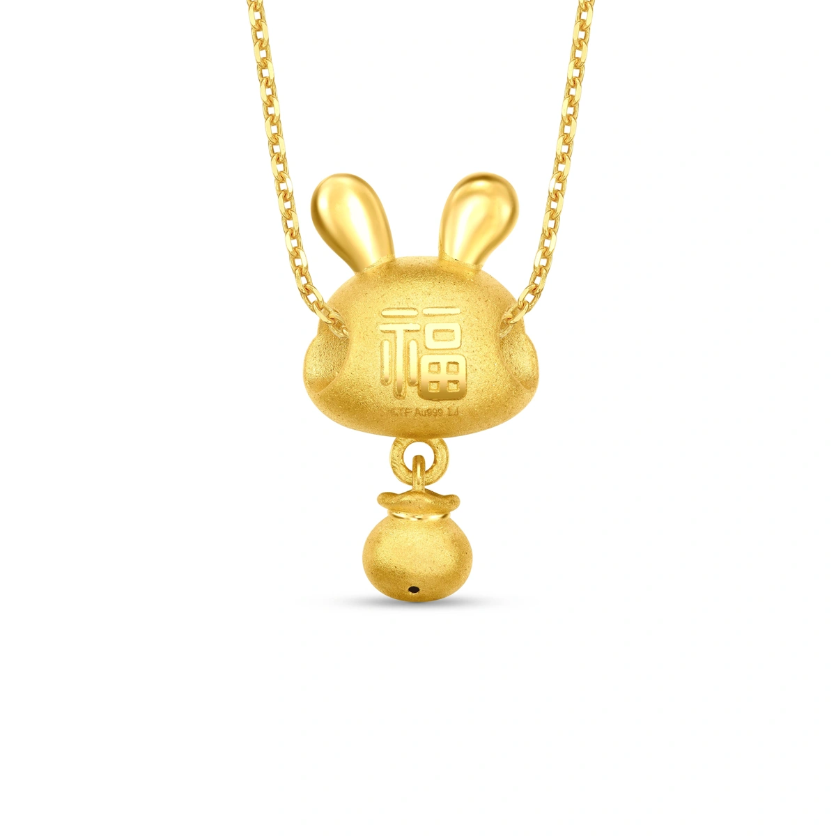 999 Gold charm