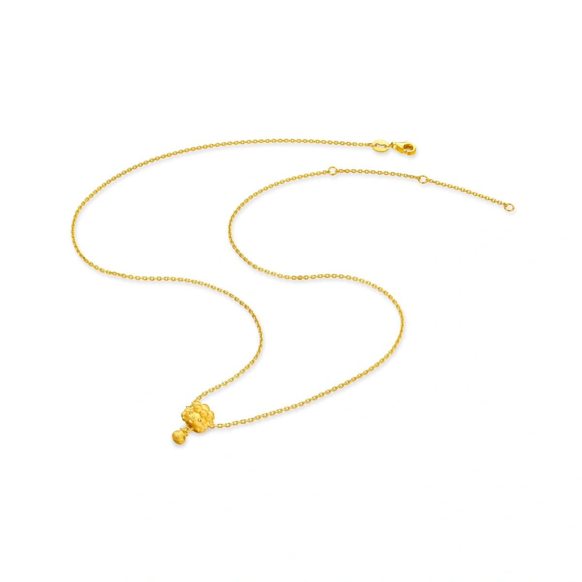 999 Gold charm