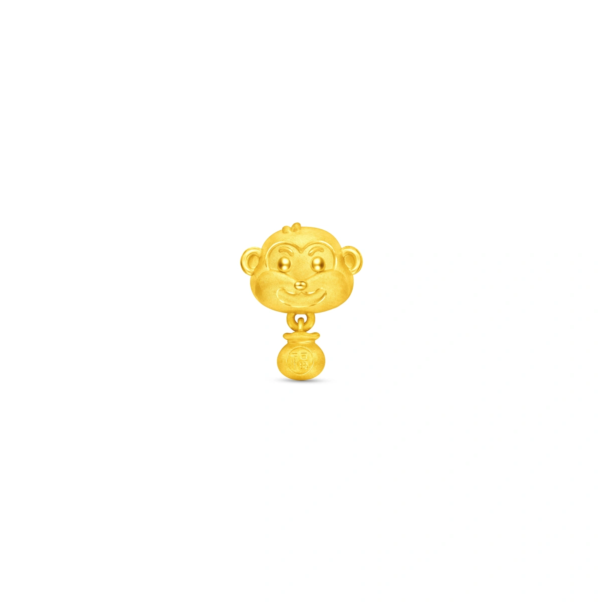 999 Gold charm