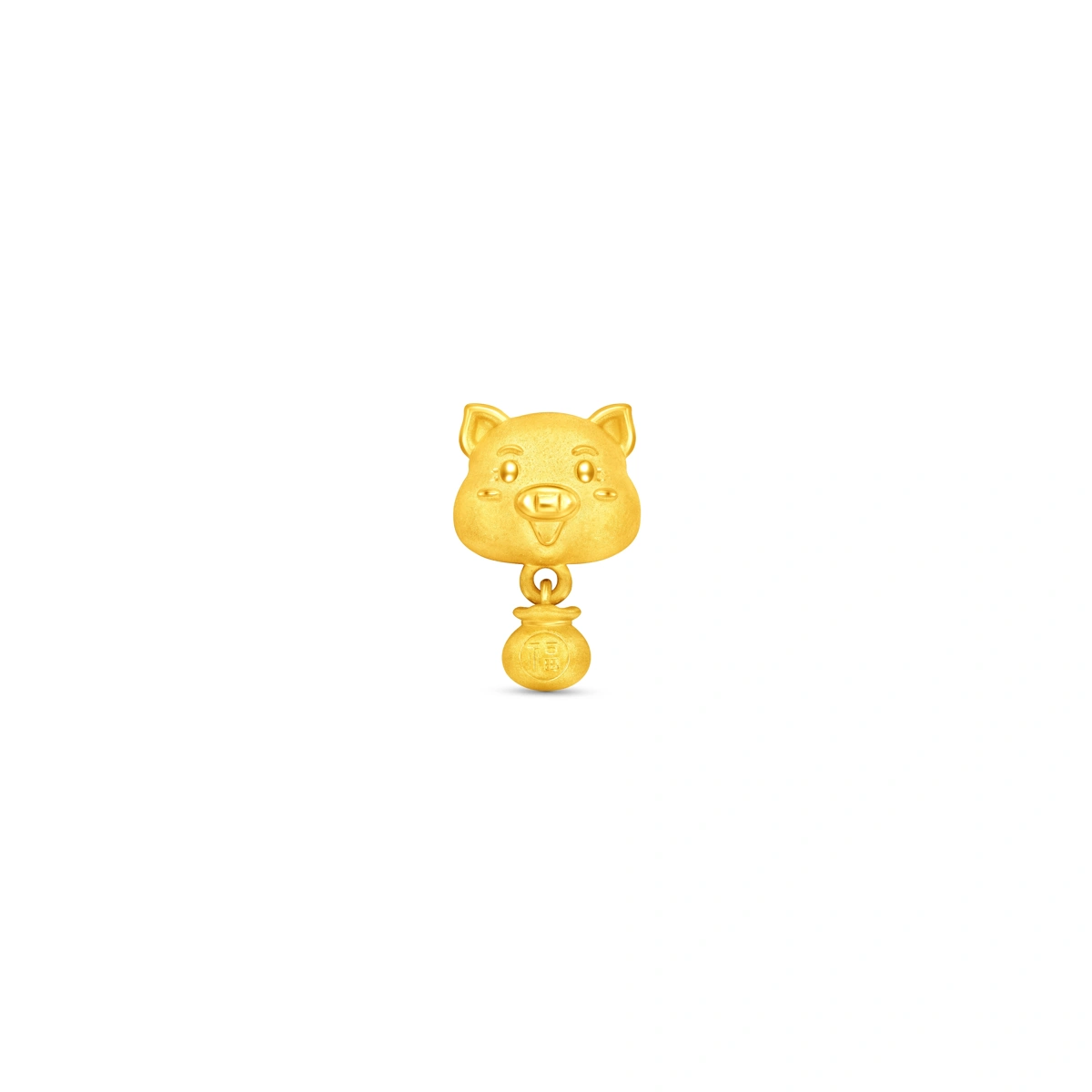 999 Gold charm