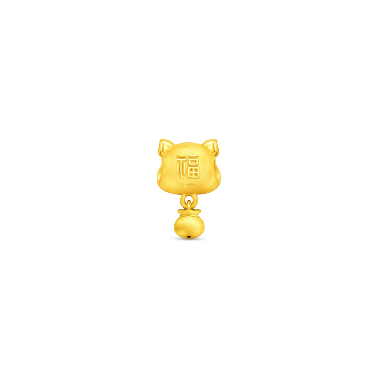 999 Gold charm