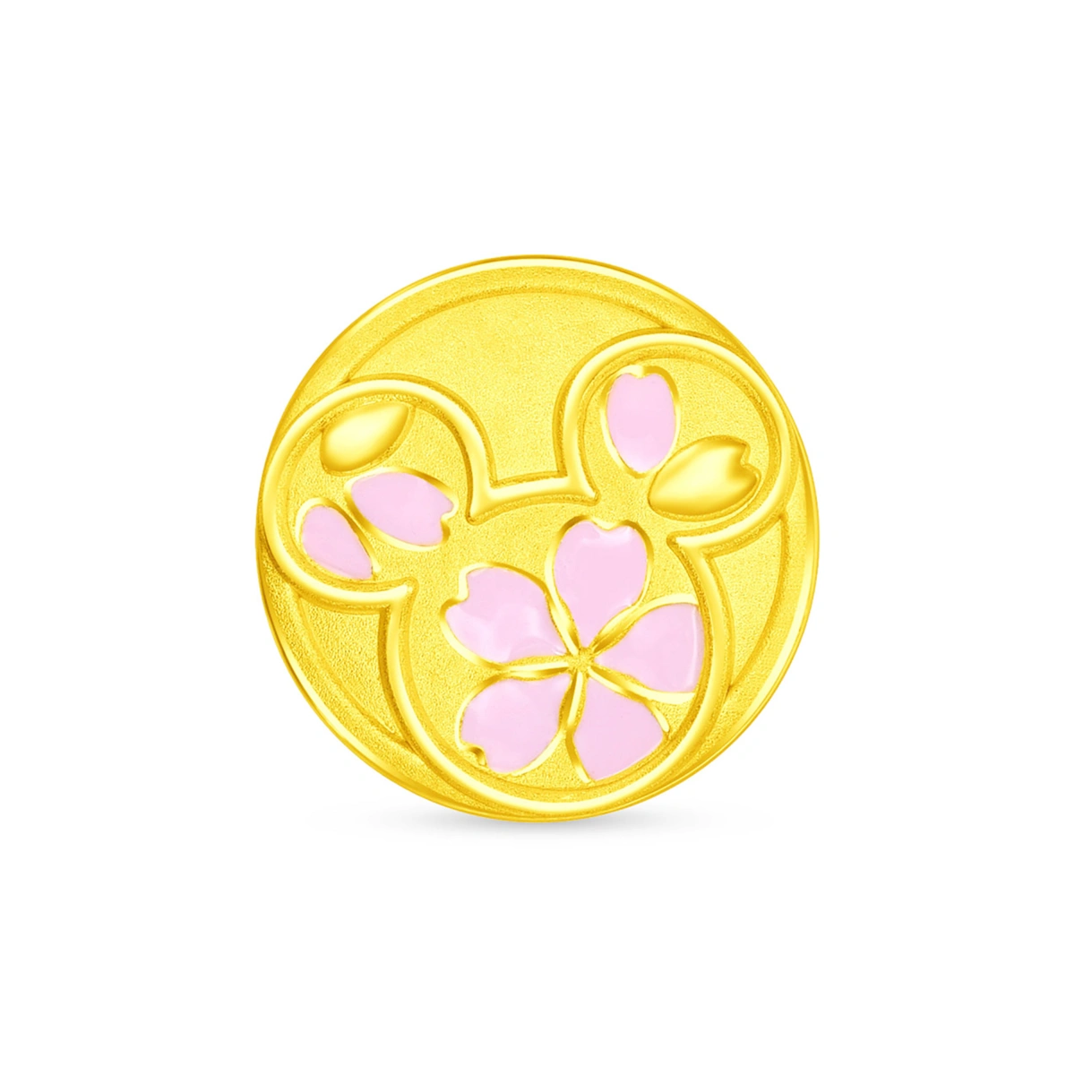 Mickey Mouse 999 Gold charm