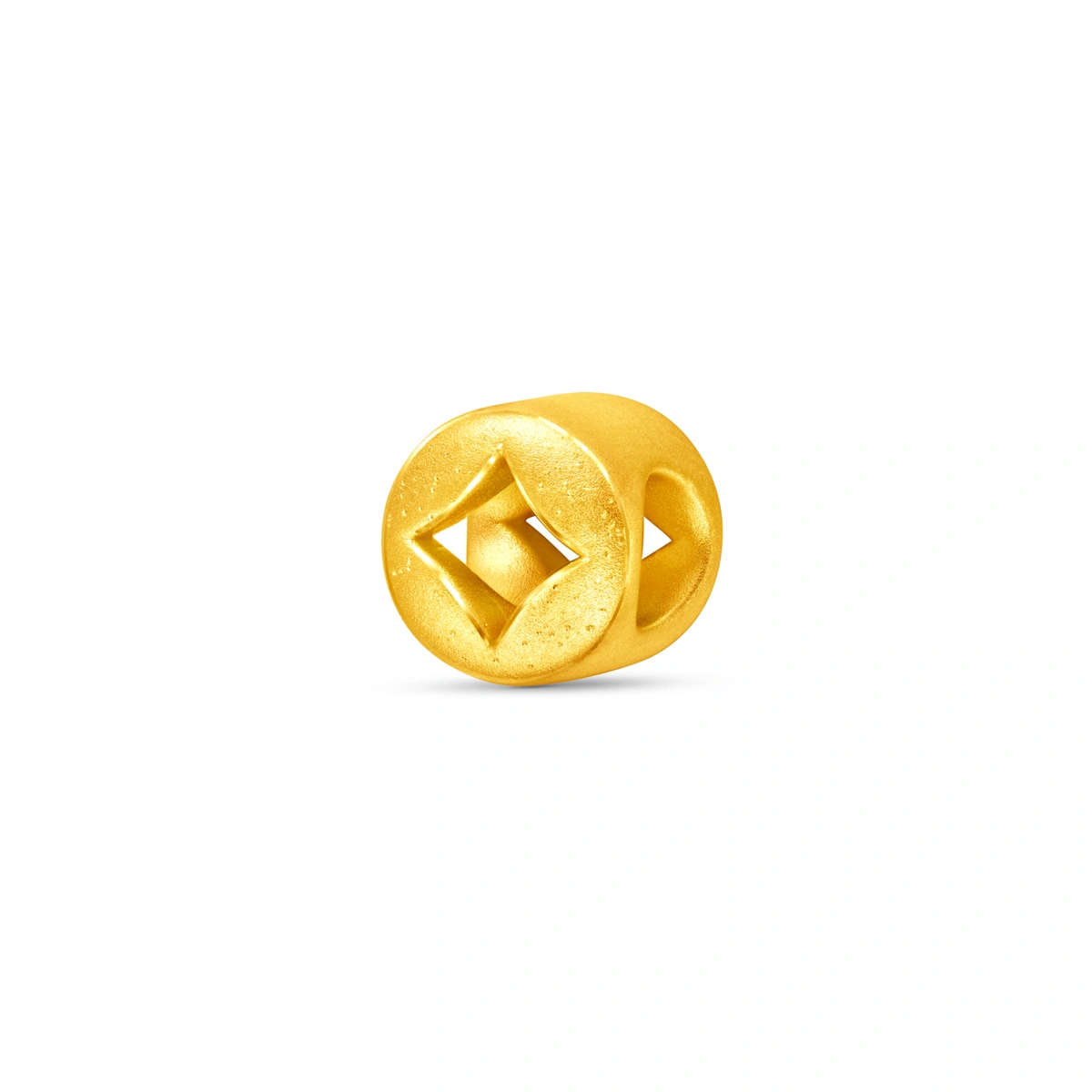 999 Gold charm